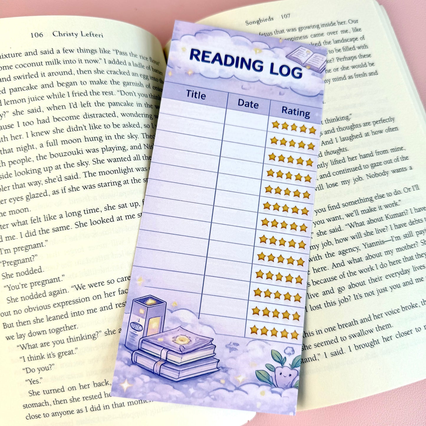 Moonlight Reading Log