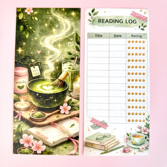 Matcha Reading Log