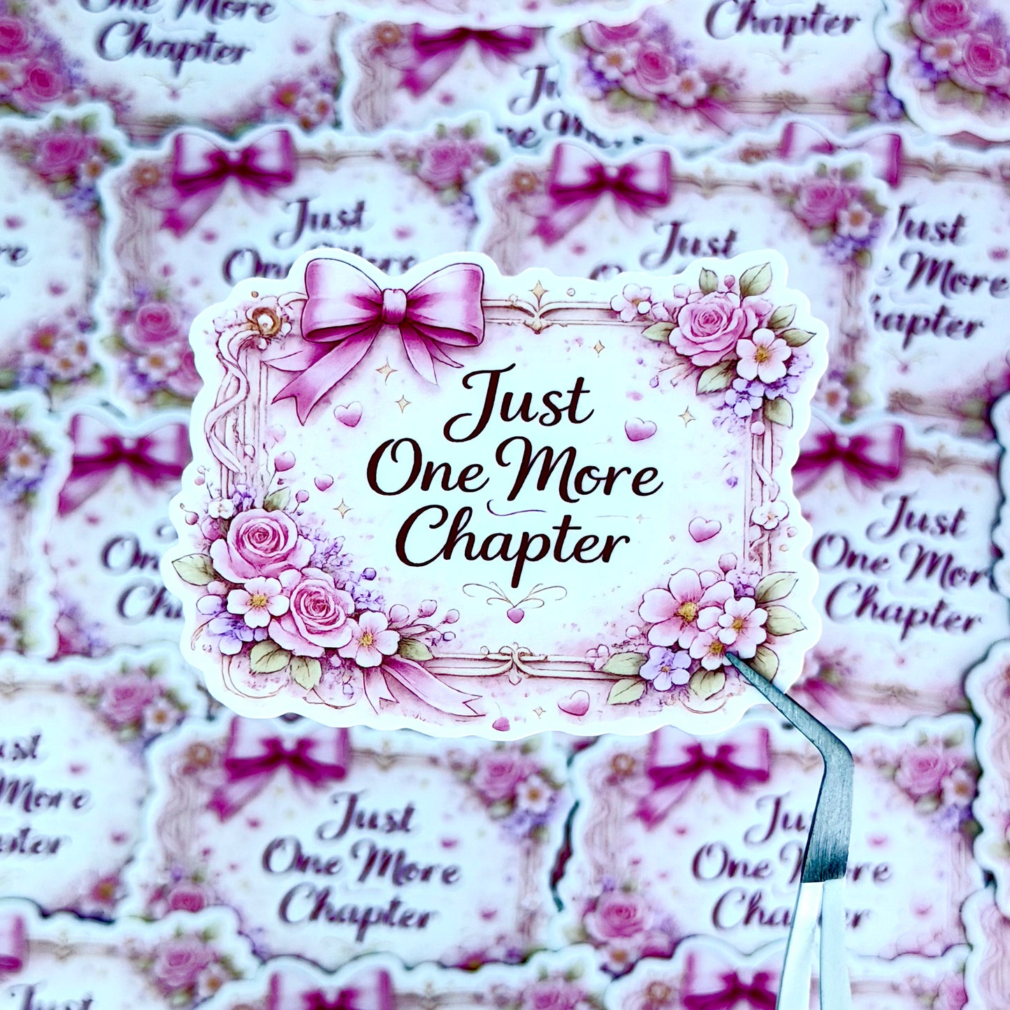 Just One More Chapter Sticker
