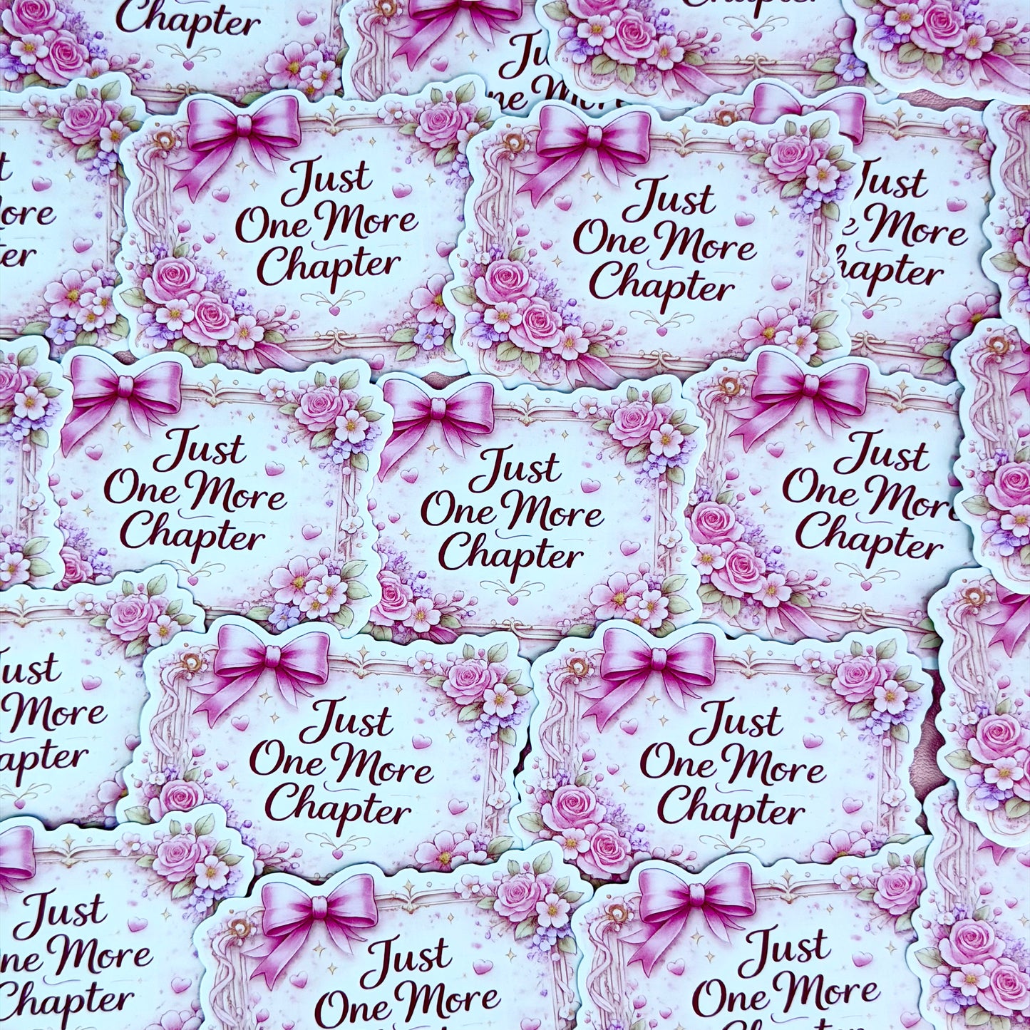 Just One More Chapter Sticker