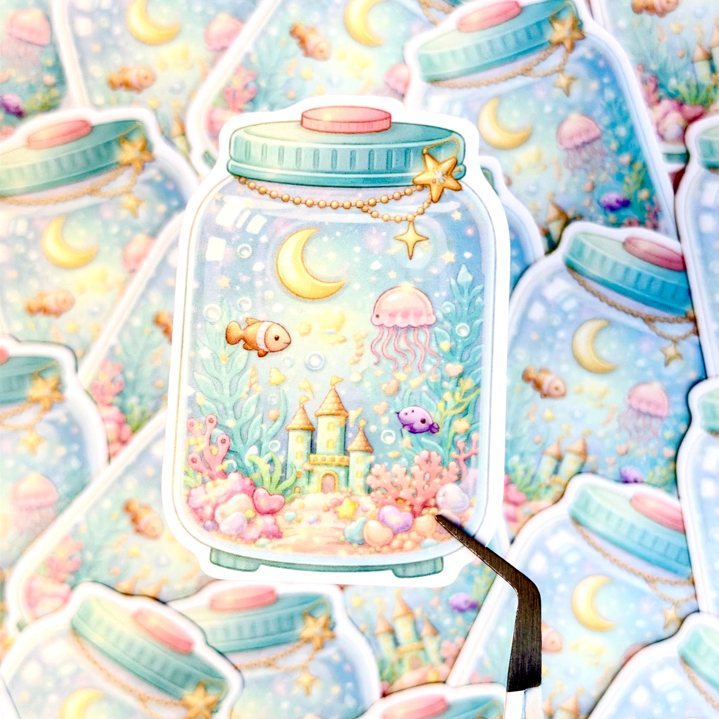 Ocean Jar Sticker