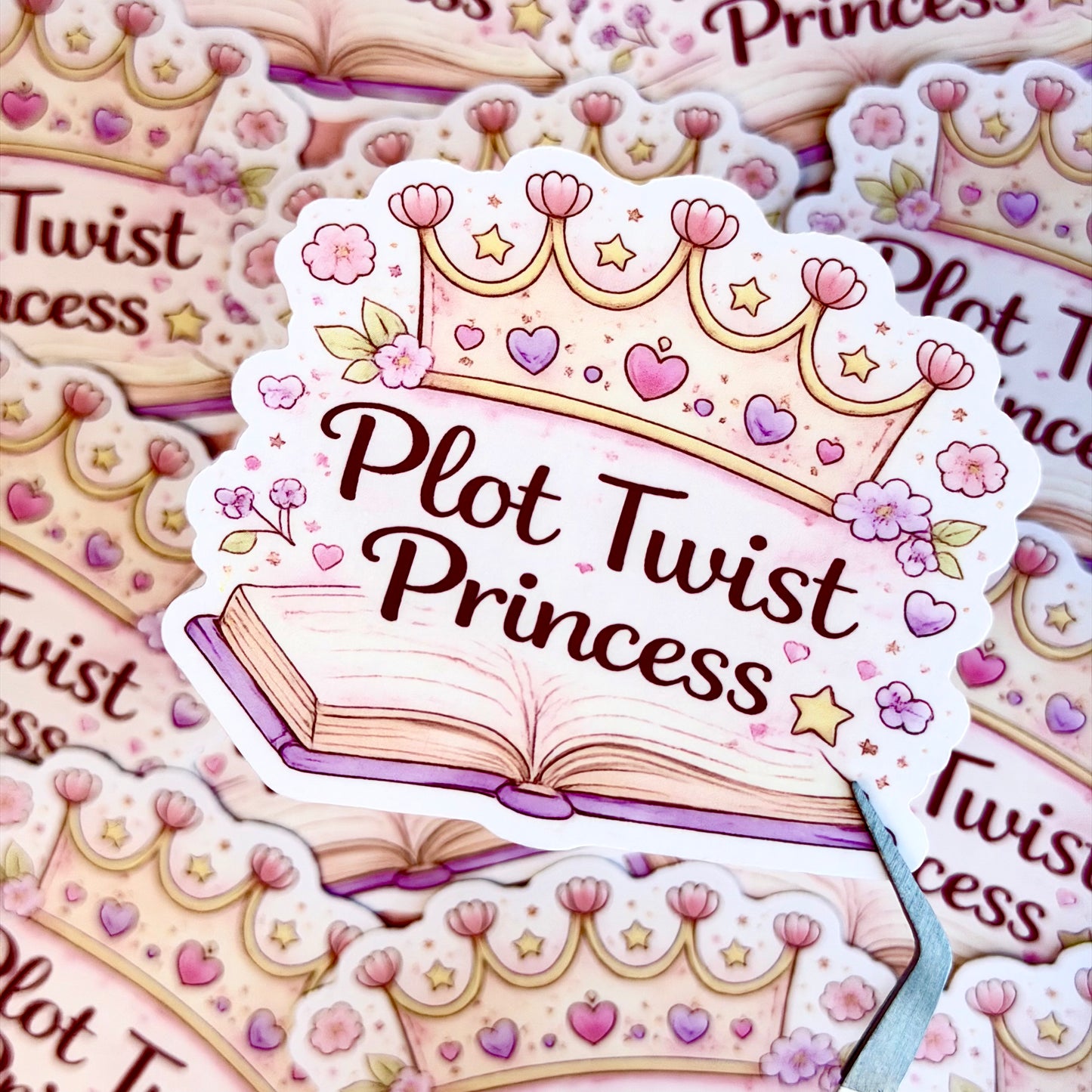 Plot Twist Princess Sticker