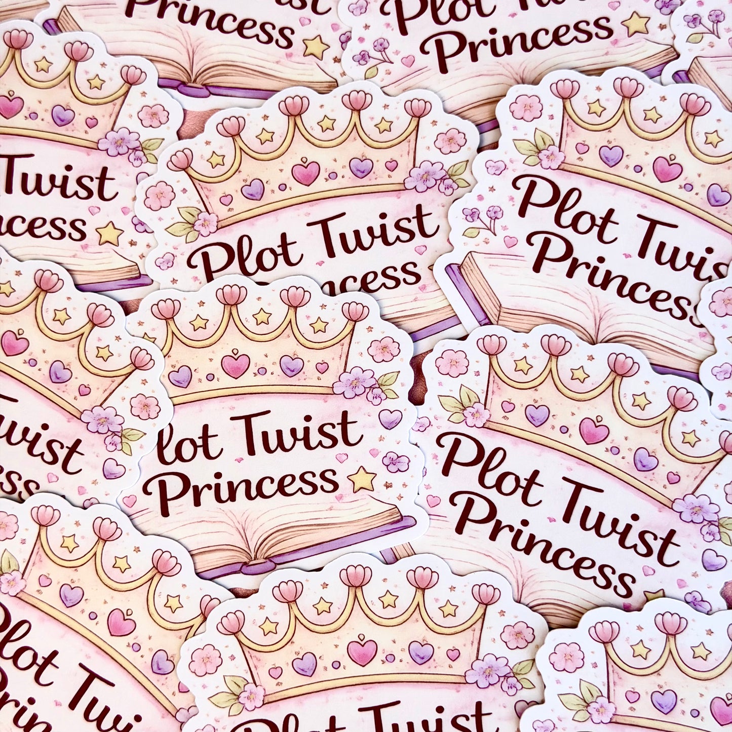 Plot Twist Princess Sticker