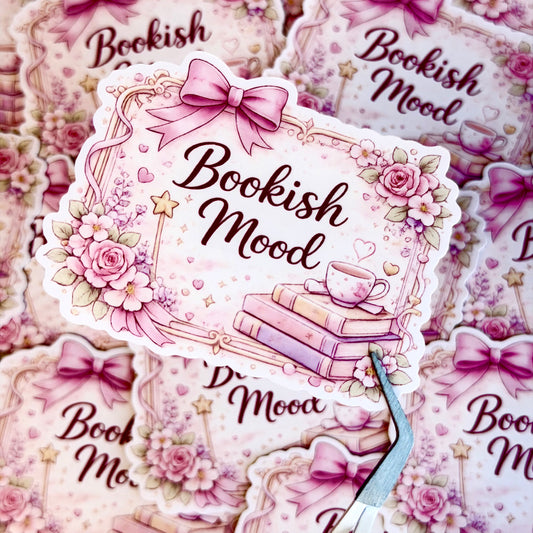 Bookish Mood Sticker