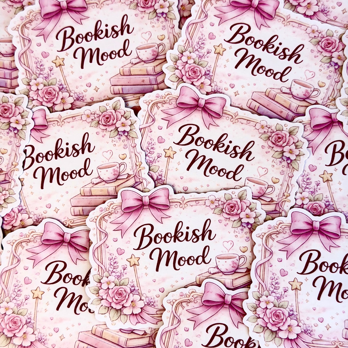 Bookish Mood Sticker