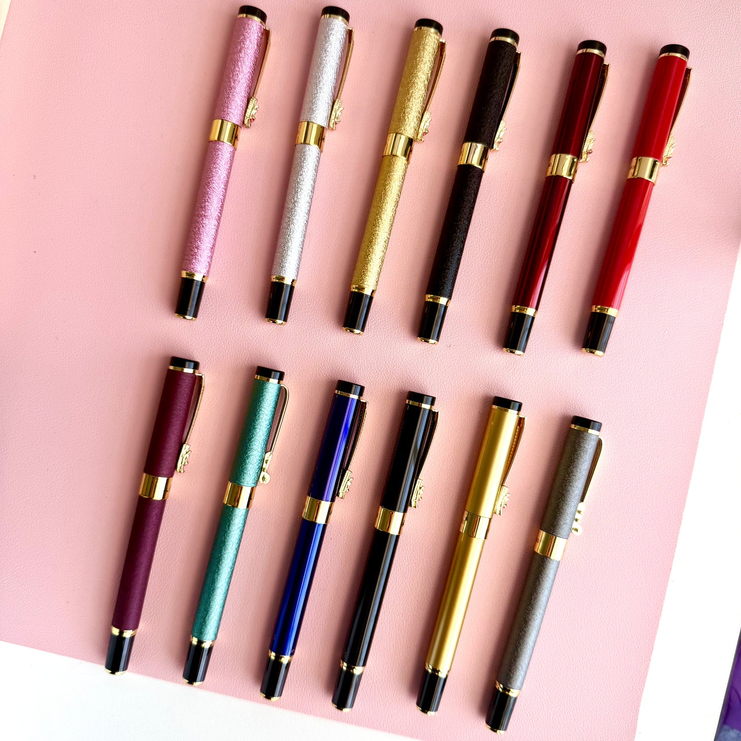 Vintage Gold Fountain Pen for Journaling
