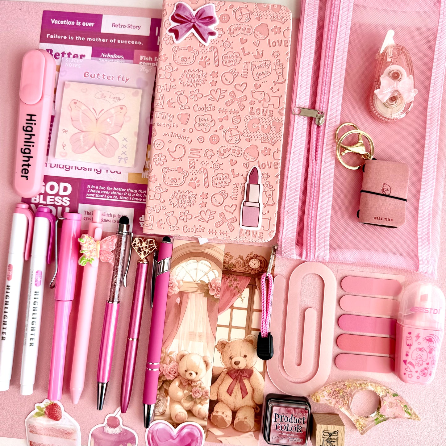 Dreamy Pink Bookish Bundle