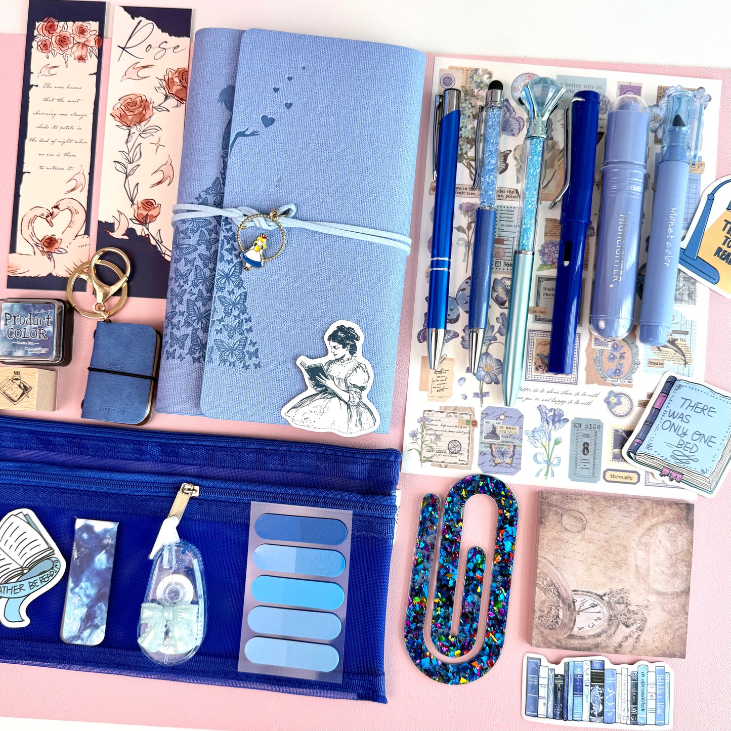 Vintage Blue Bookish Bundle