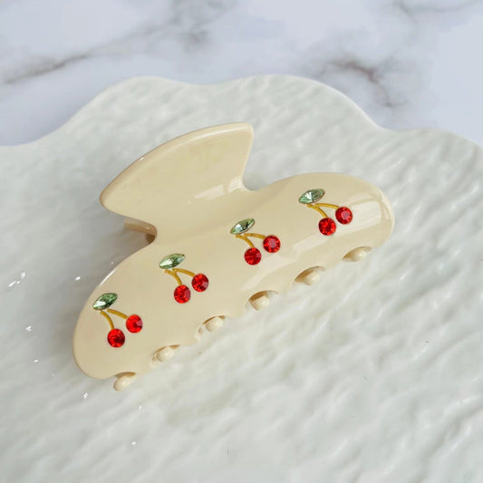 Hair Claw Clip Beige