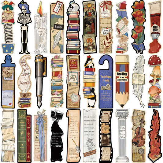 30 Vintage Bookmarks