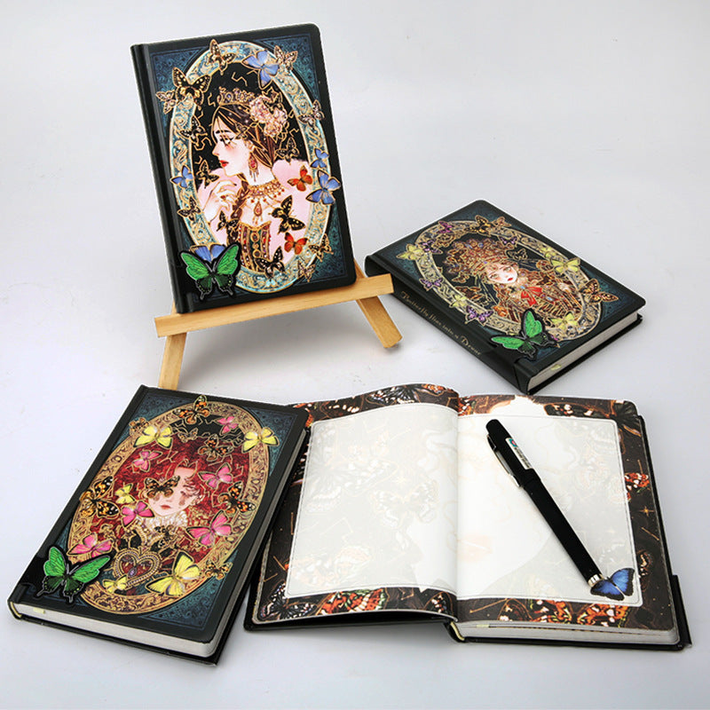 Retro Fantasy Muse Notebook