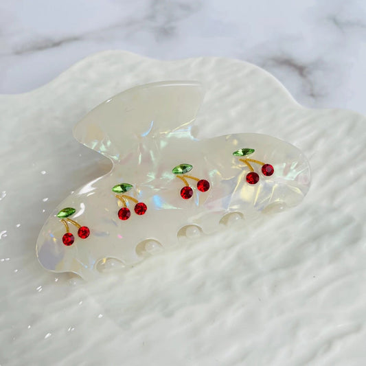 White with cherry