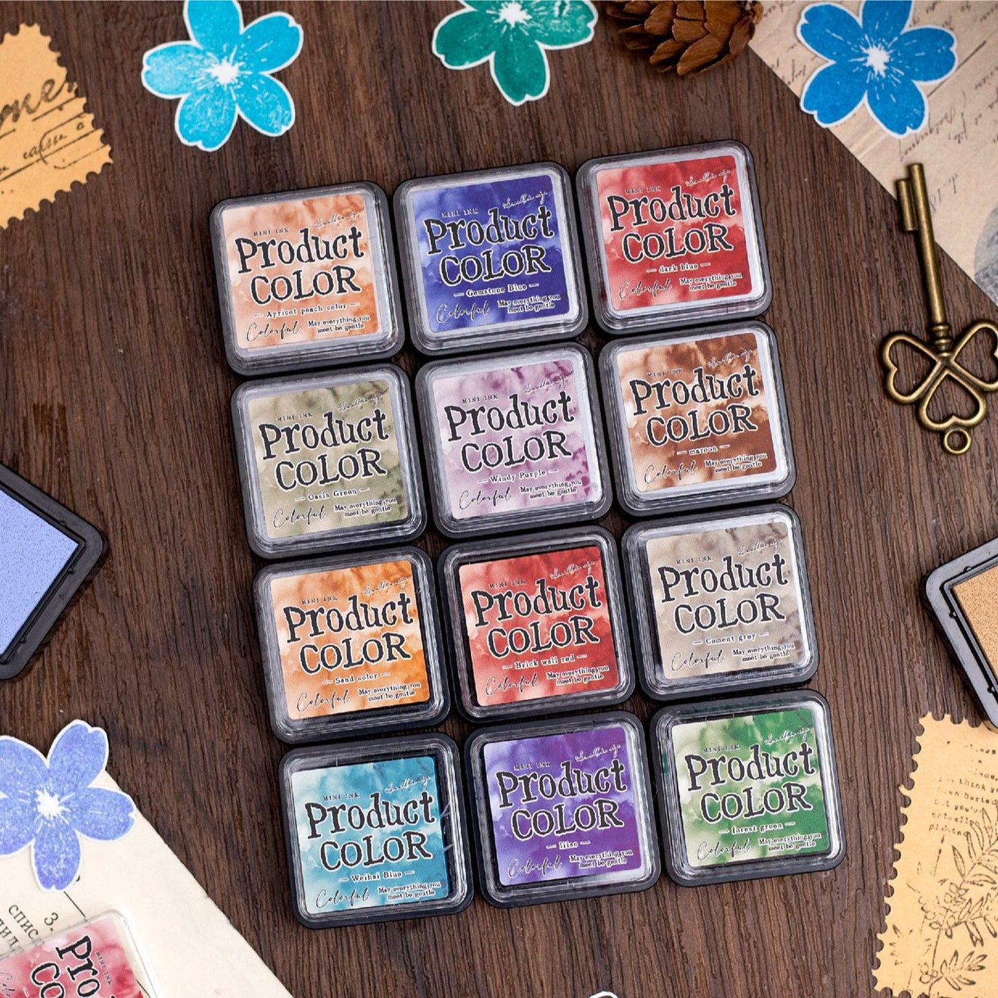 Ink pad set