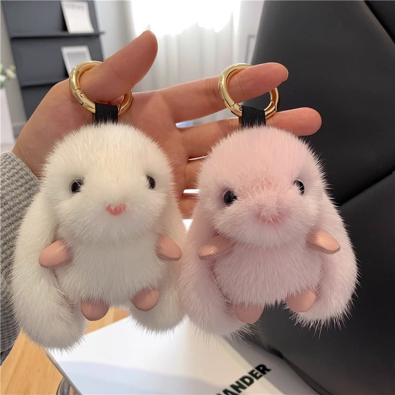 Cute Bunny Keychain