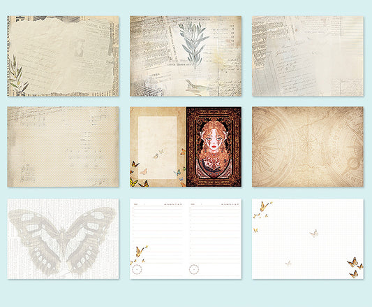 Retro Fantasy Muse Notebook