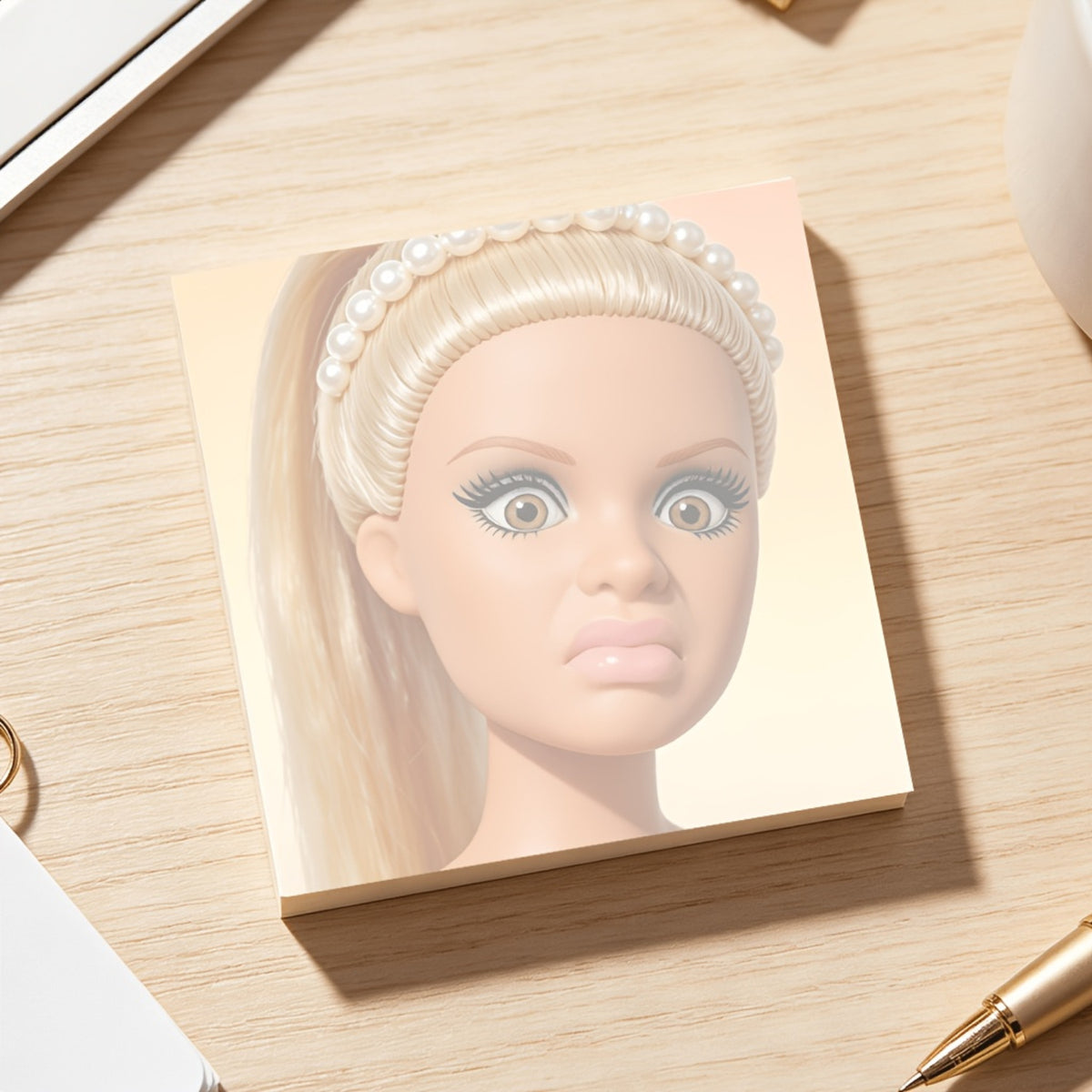 Doll Mood Sticky Notes