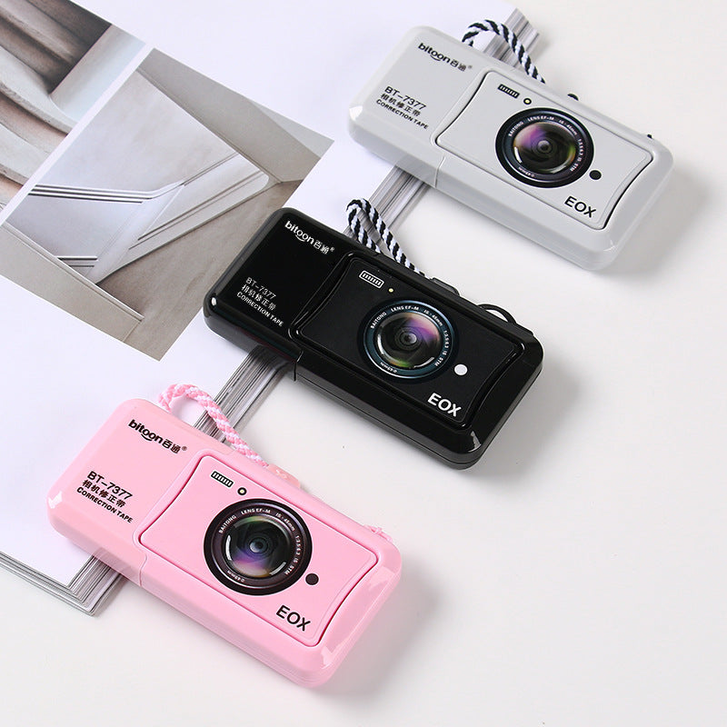 TODAY'S FREE GIFT🎁 Retro Camera Correction Tape 📸