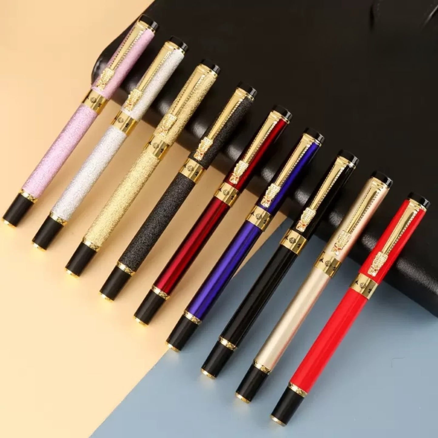 Vintage Gold Fountain Pen for Journaling