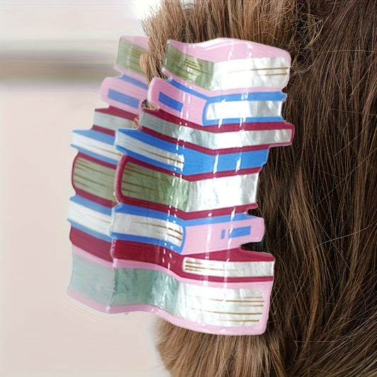 Bookish Hair Claw